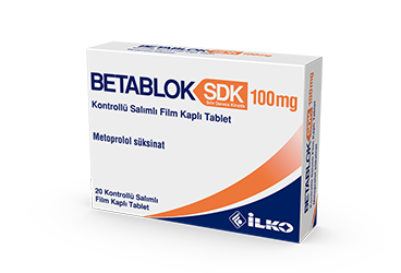 BETABLOK SDK 100 MG KONTROLLU SALIMLI 20 FILM TABLET
